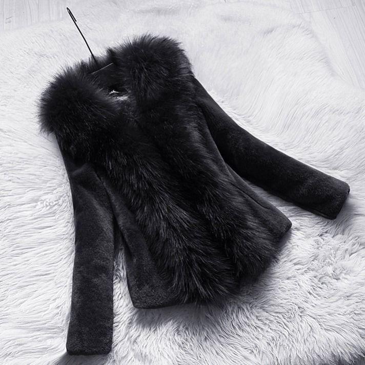 Winter Muse Fur Jacket Bazaare Mart Faux Fur Jacket
