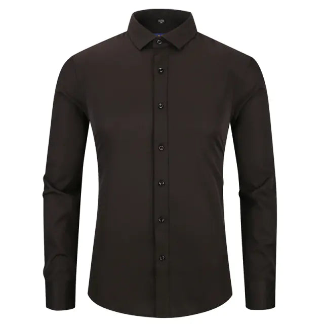 Anti-Wrinkle Men's Long Sleeve Shirt