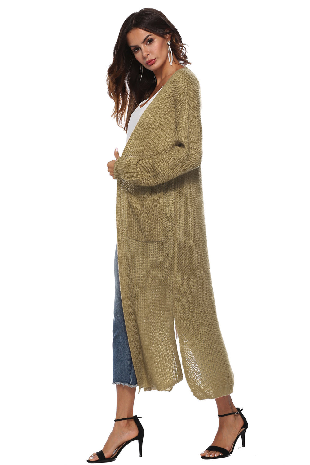 Full Length Cardigan - Multi - Bazaare Mart