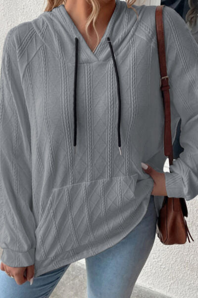 Light Weight Textured Hoodie