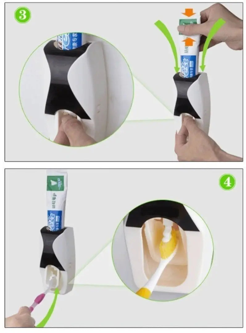 Auto Toothpaste Dispenser with Holder - Bazaare Mart