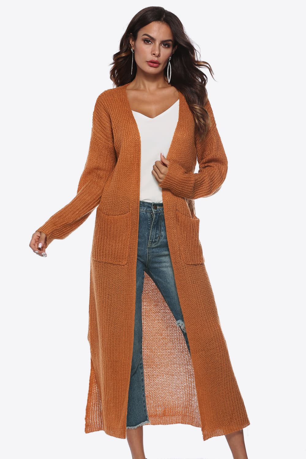 Full Length Cardigan - Multi - Bazaare Mart