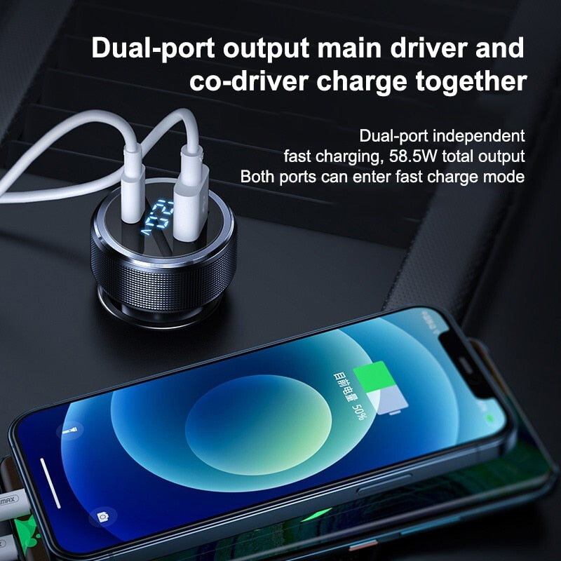 Car Phone Charger - Bazaare Mart