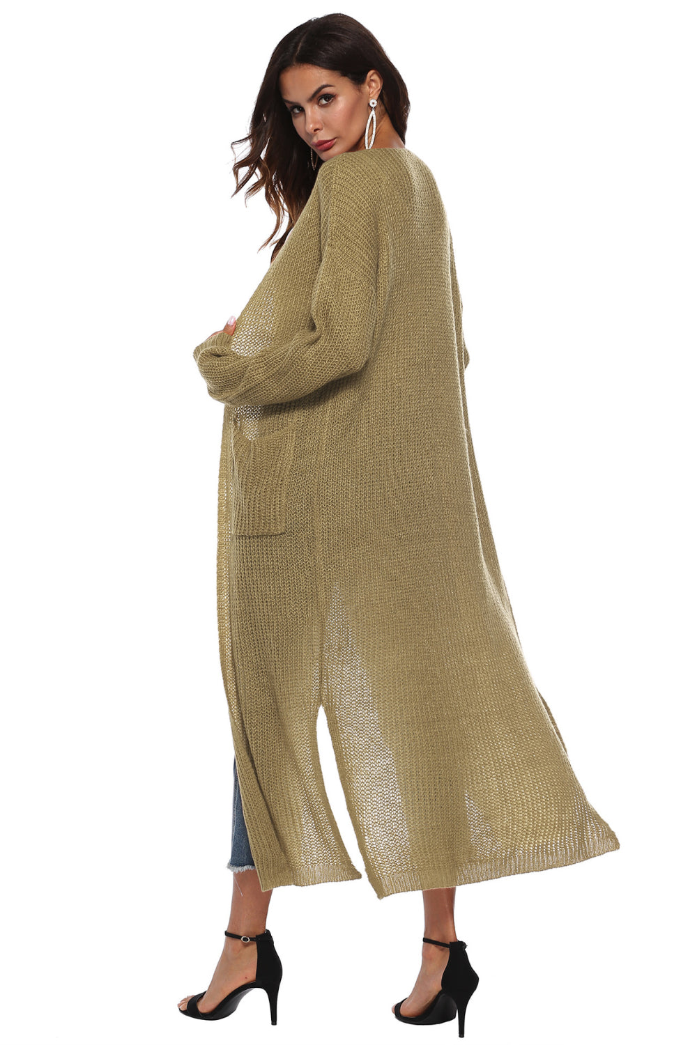 Full Length Cardigan - Multi - Bazaare Mart