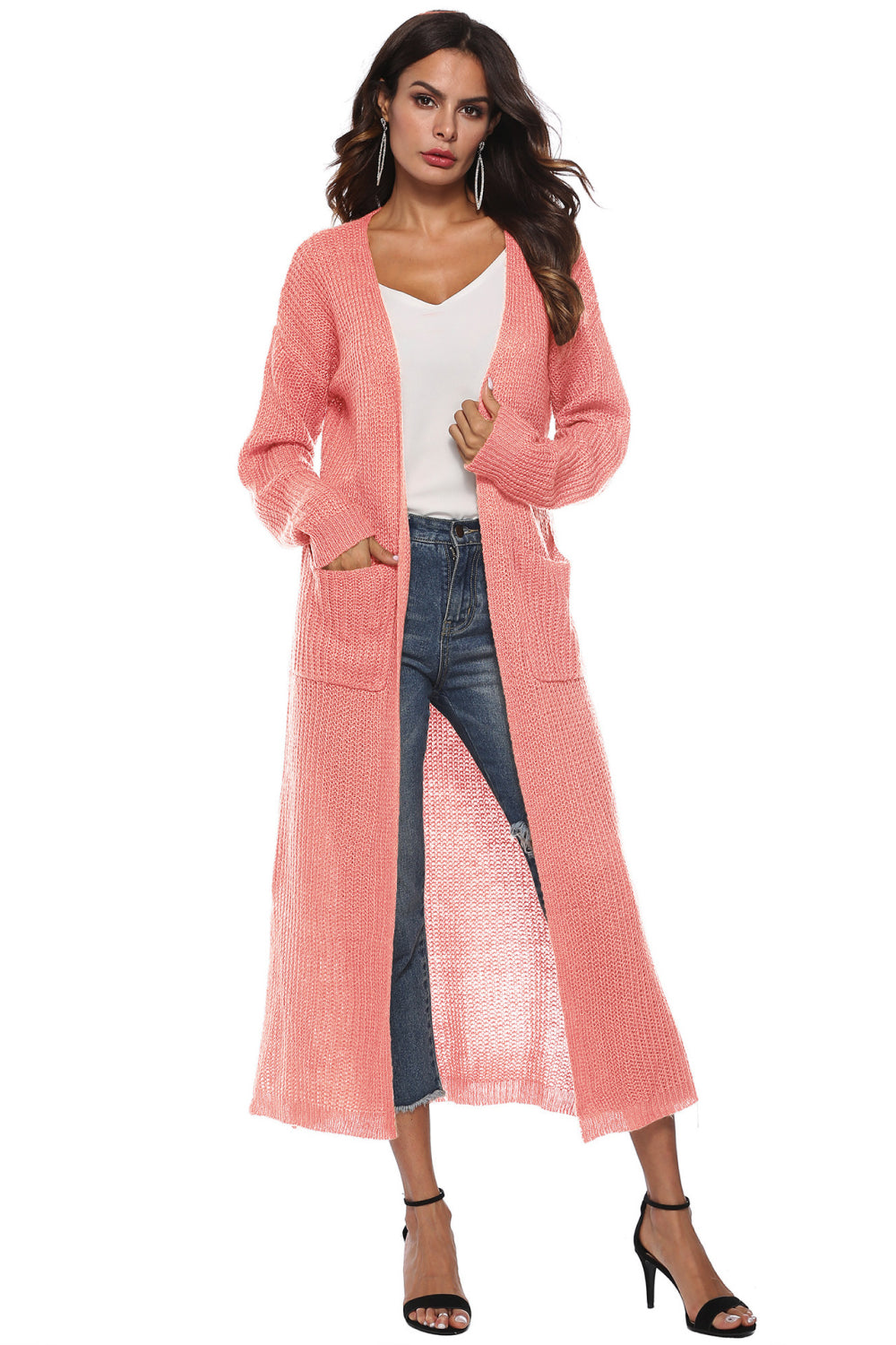 Full Length Cardigan - Multi - Bazaare Mart