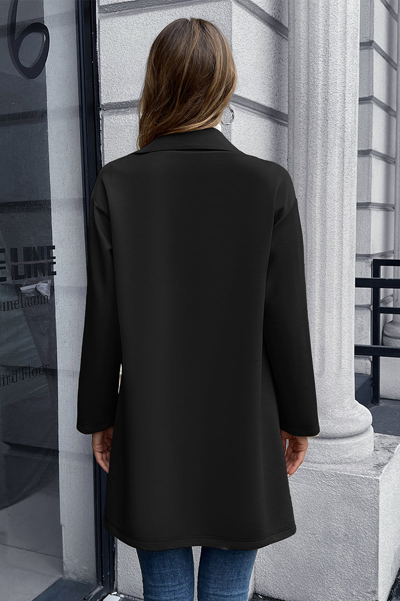 Double Breasted Washable Dress Coat - Bazaare Mart