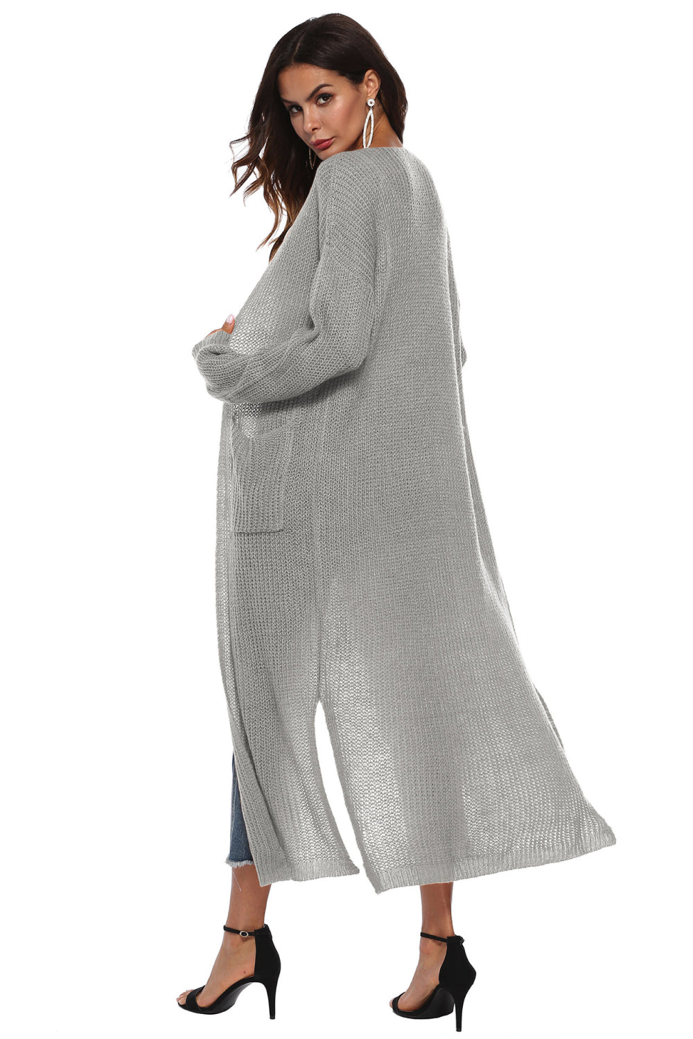 Full Length Cardigan - Multi - Bazaare Mart