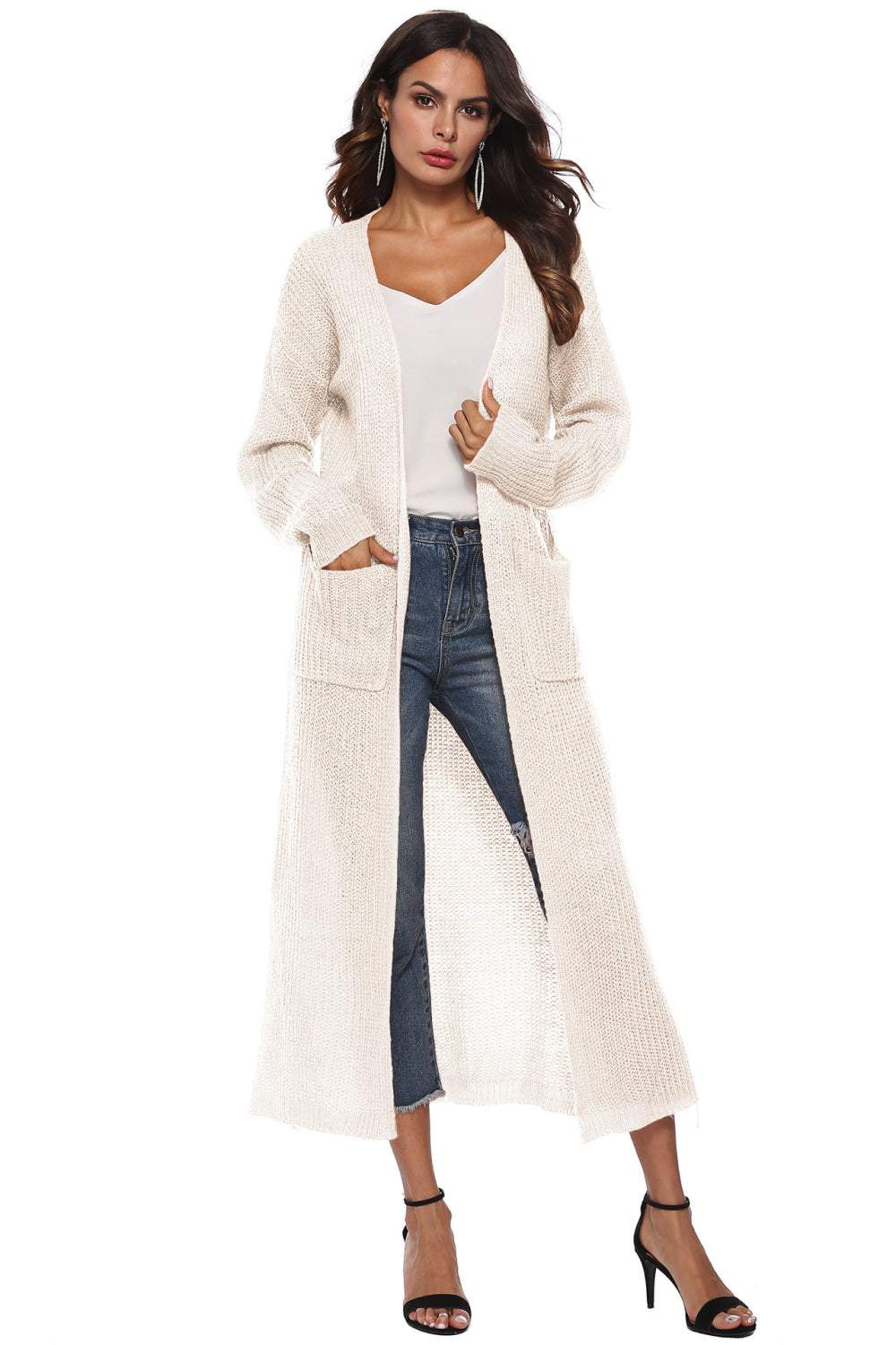 Full Length Cardigan - Multi - Bazaare Mart
