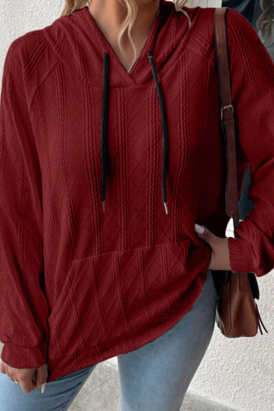 Light Weight Textured Hoodie