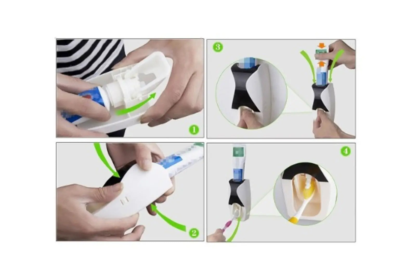 Auto Toothpaste Dispenser with Holder - Bazaare Mart