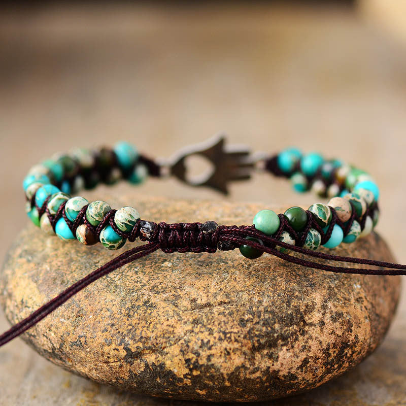 Turquoise Bead Bracelet - Bazaare Mart
