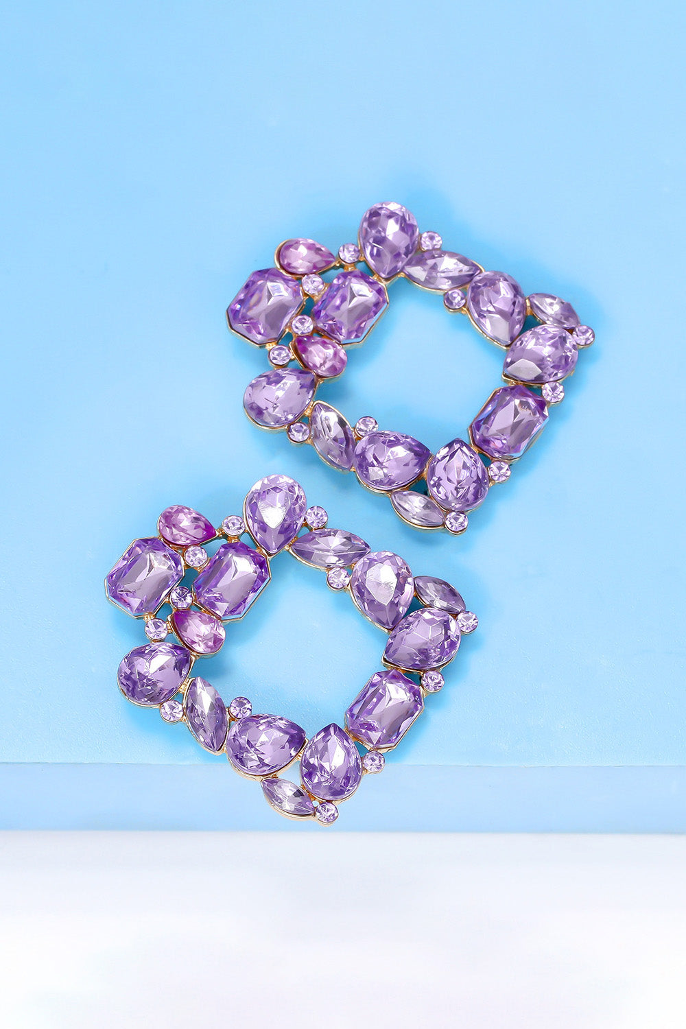 Square Jewel Earrings