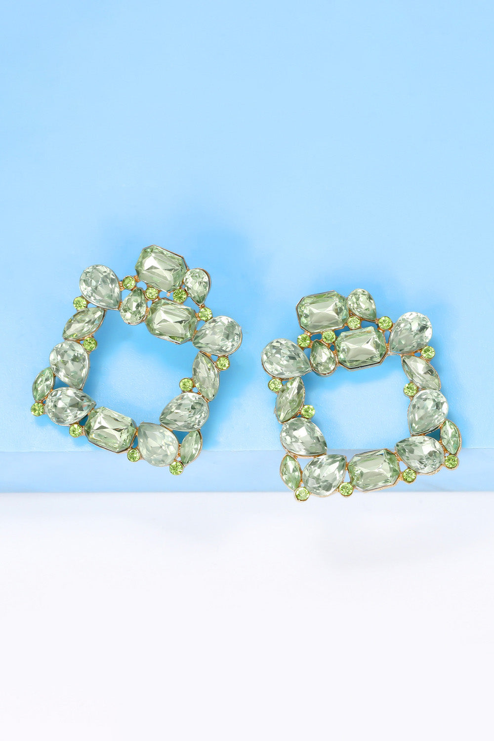 Square Jewel Earrings