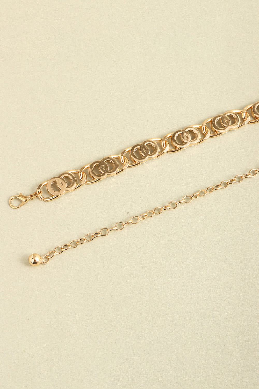 Gold/Silver Chain Lobster Clasp Belt - Bazaare Mart
