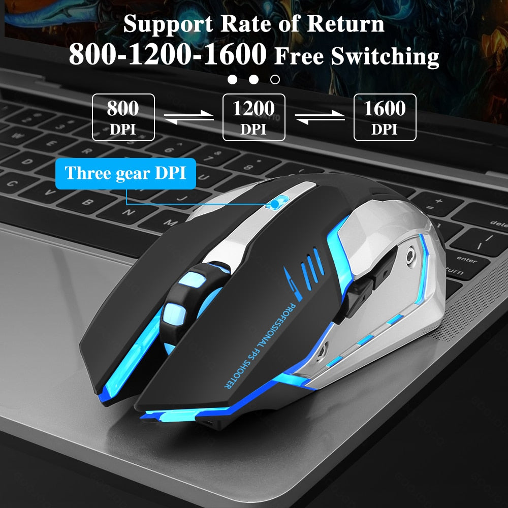 Dual-mode Wireless Gaming Mouse - Bazaare Mart