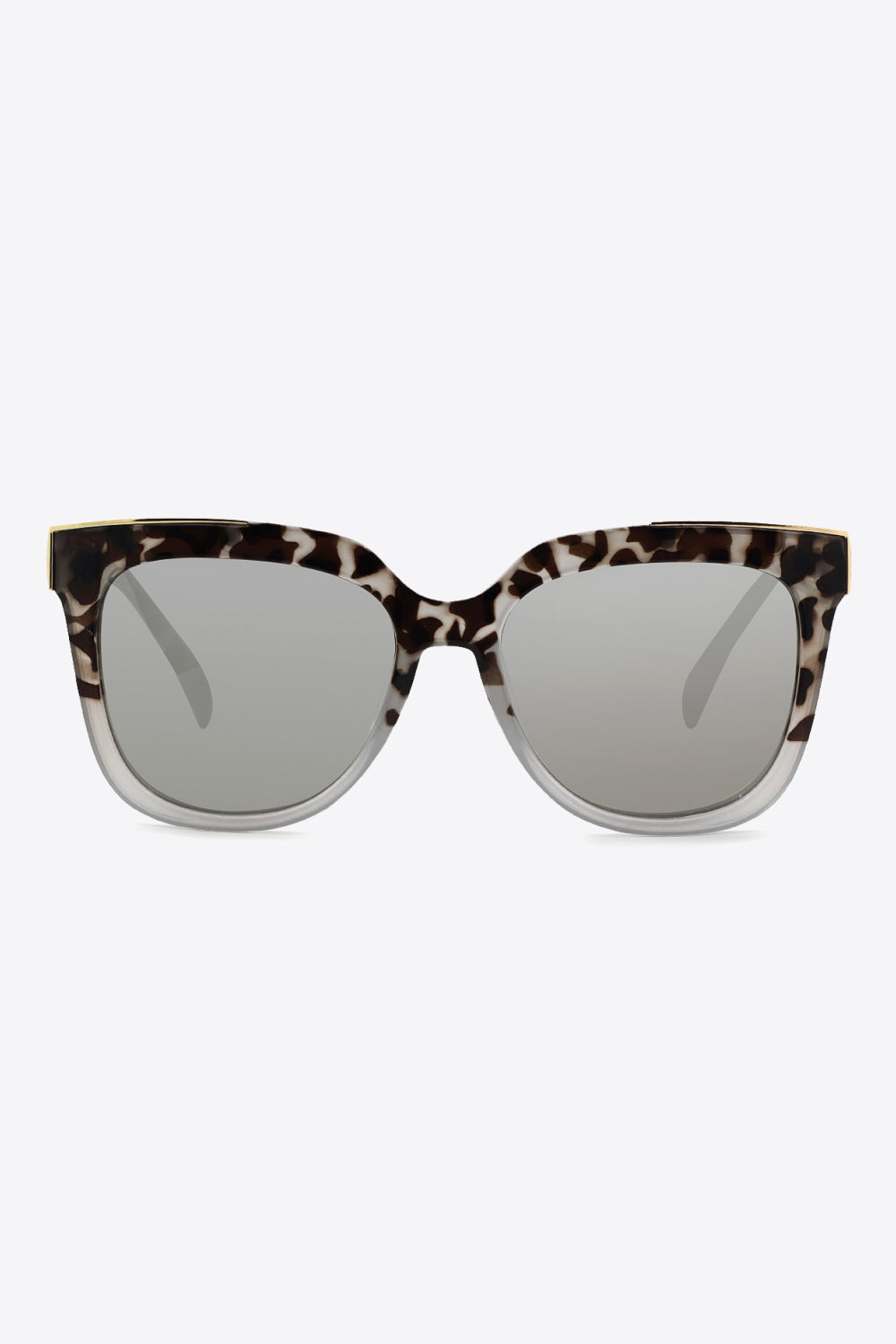 Tortoiseshell Polycarbonate Frame Full Rim Sunglasses - Bazaare Mart