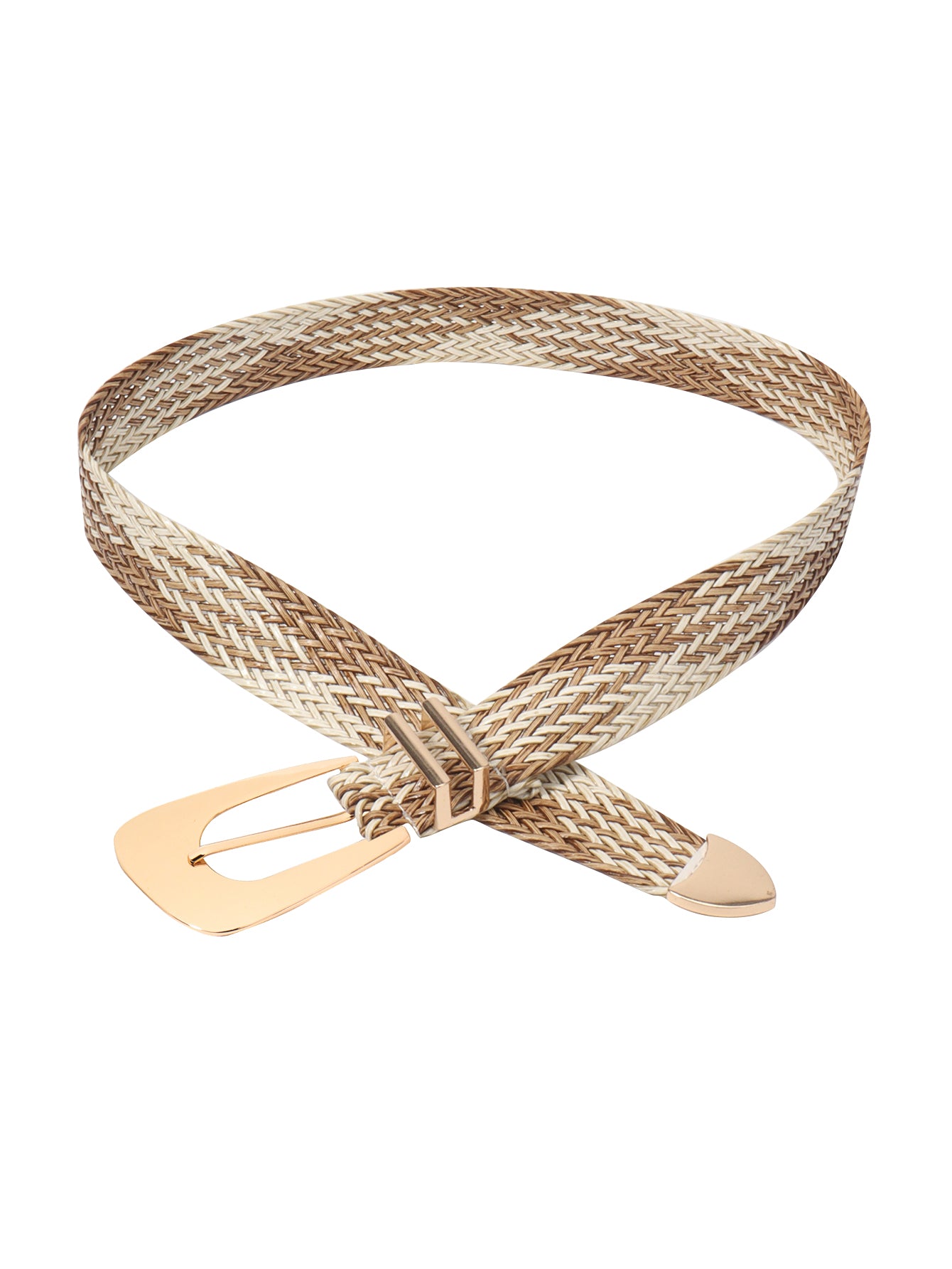 Braided Gold Belt - Bazaare Mart