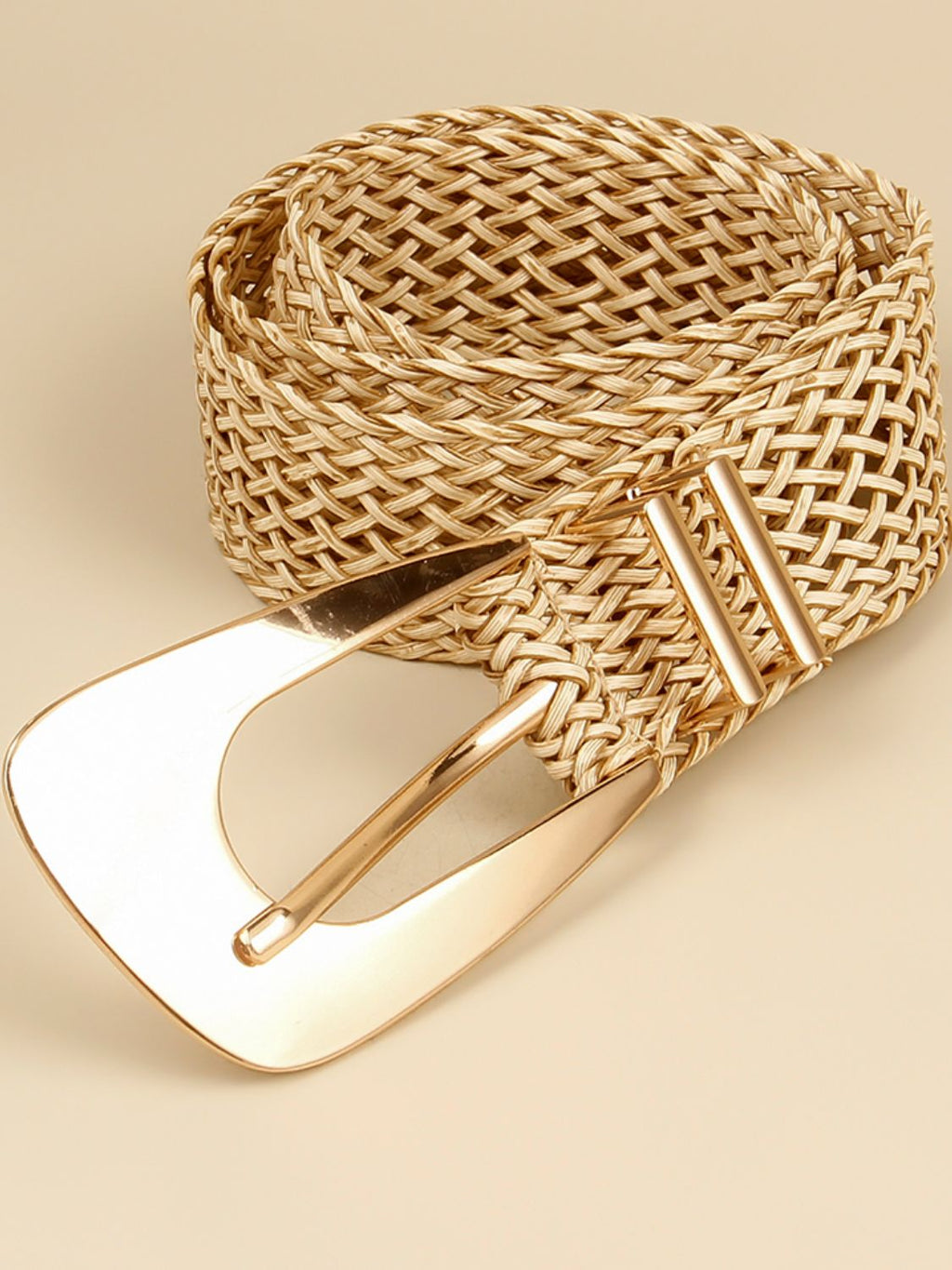 Braided Gold Belt - Bazaare Mart