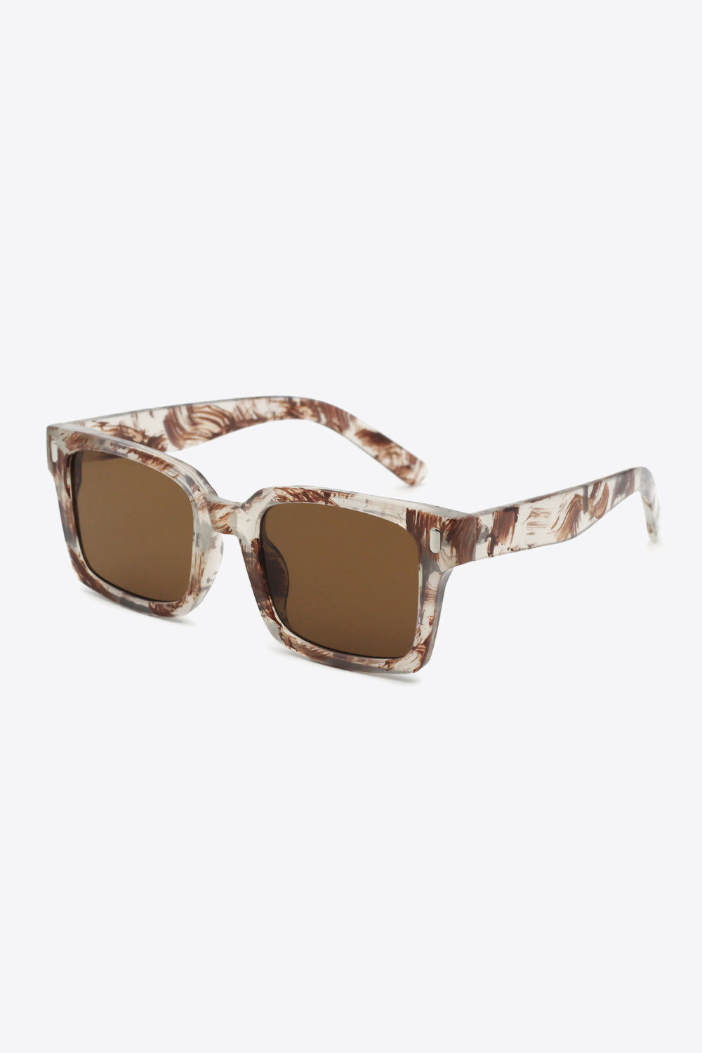 Square Plastic Tortoise Sunglasses - Bazaare Mart