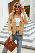 Daisey Button Up Cardigan Tan Bazarre Mart Cardigan