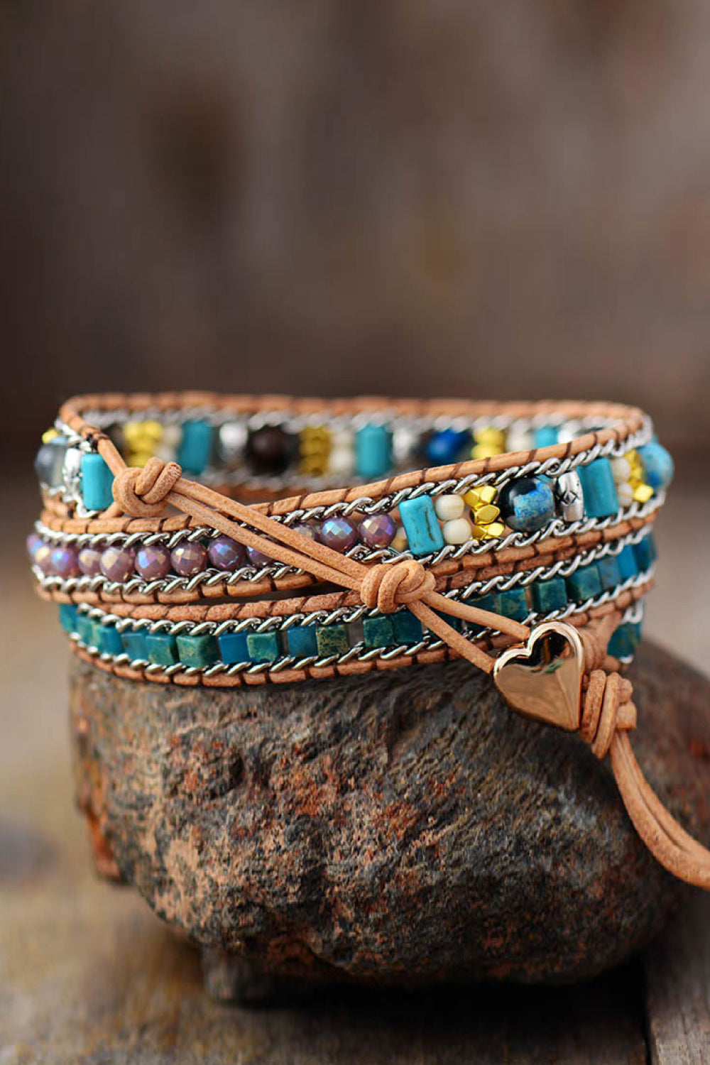 Heart Layered Bracelet - Bazaare Mart