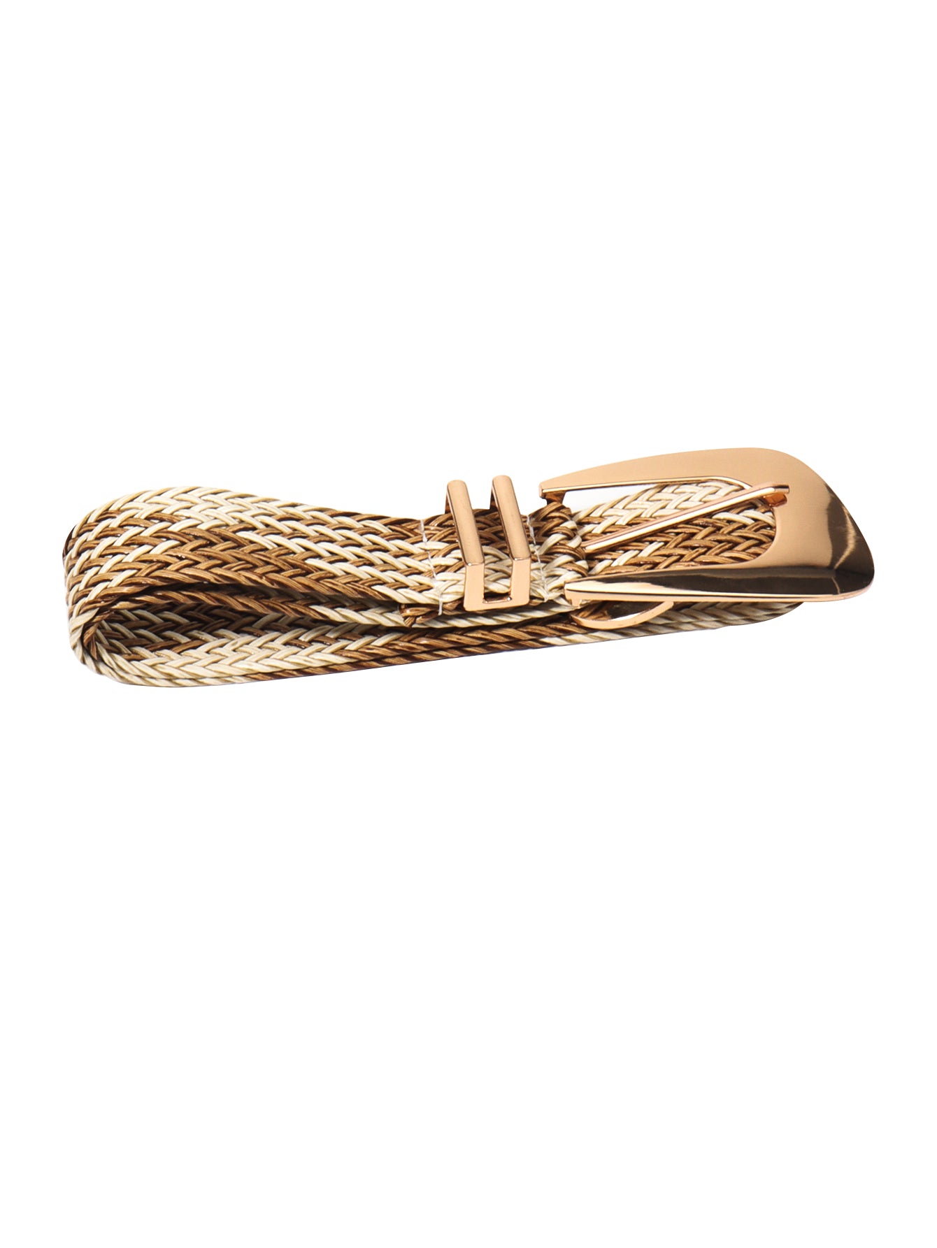 Braided Gold Belt - Bazaare Mart