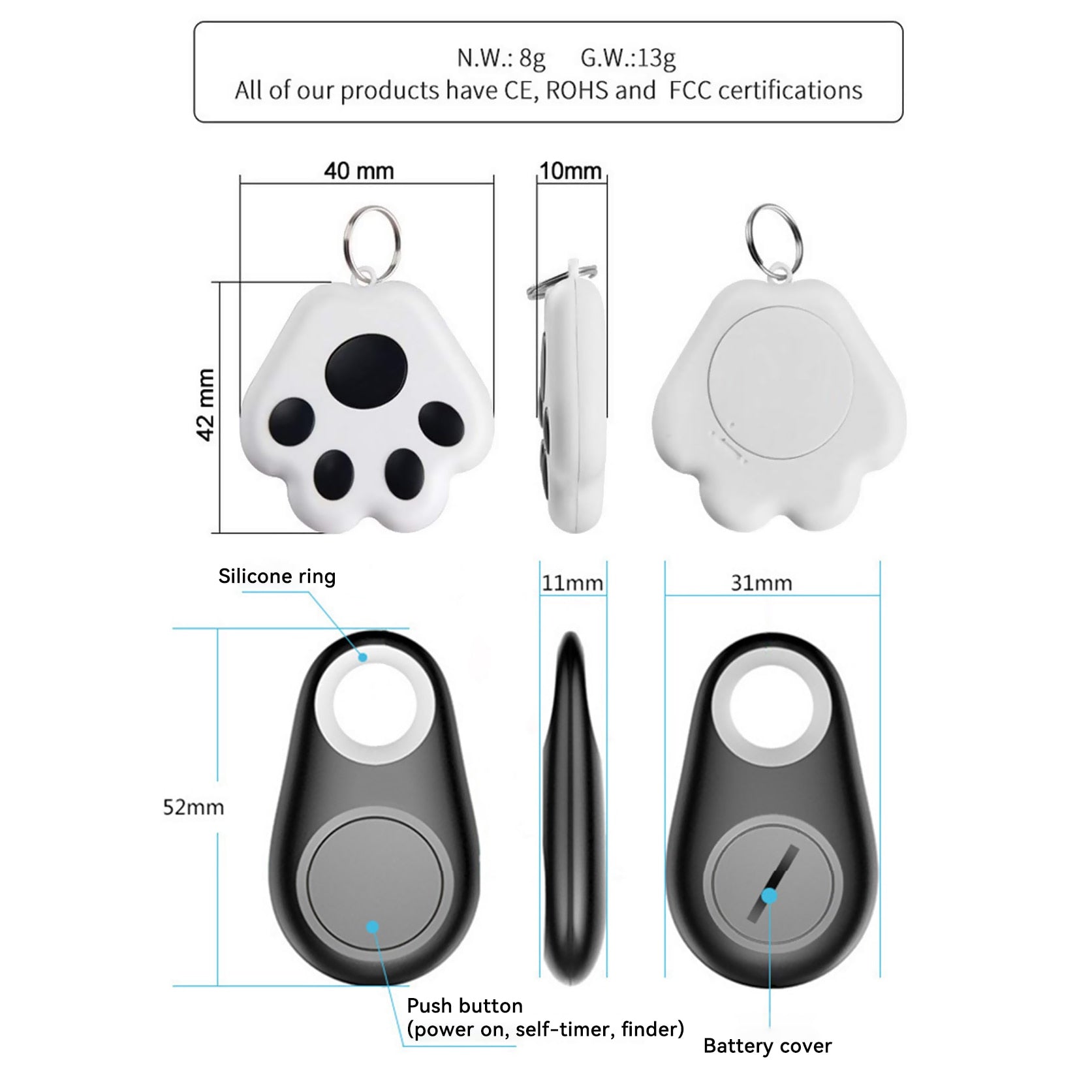 Paw Anti-Lost Device - Bazaare Mart