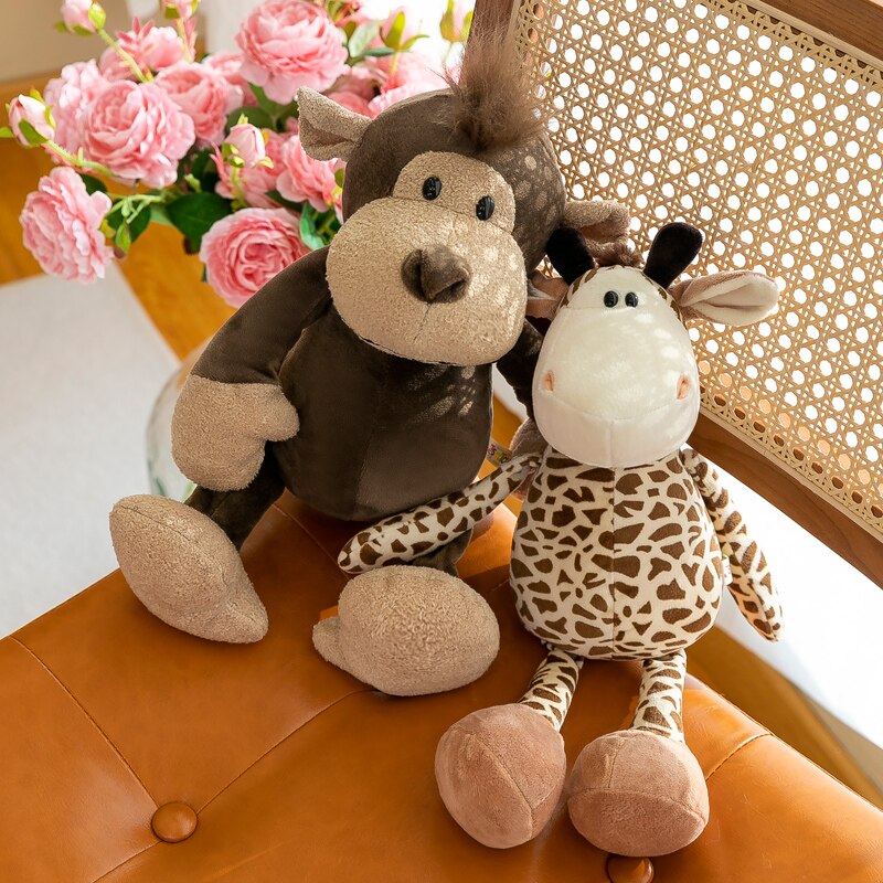 Jungle Animal Plush Toy - Bazaare Mart