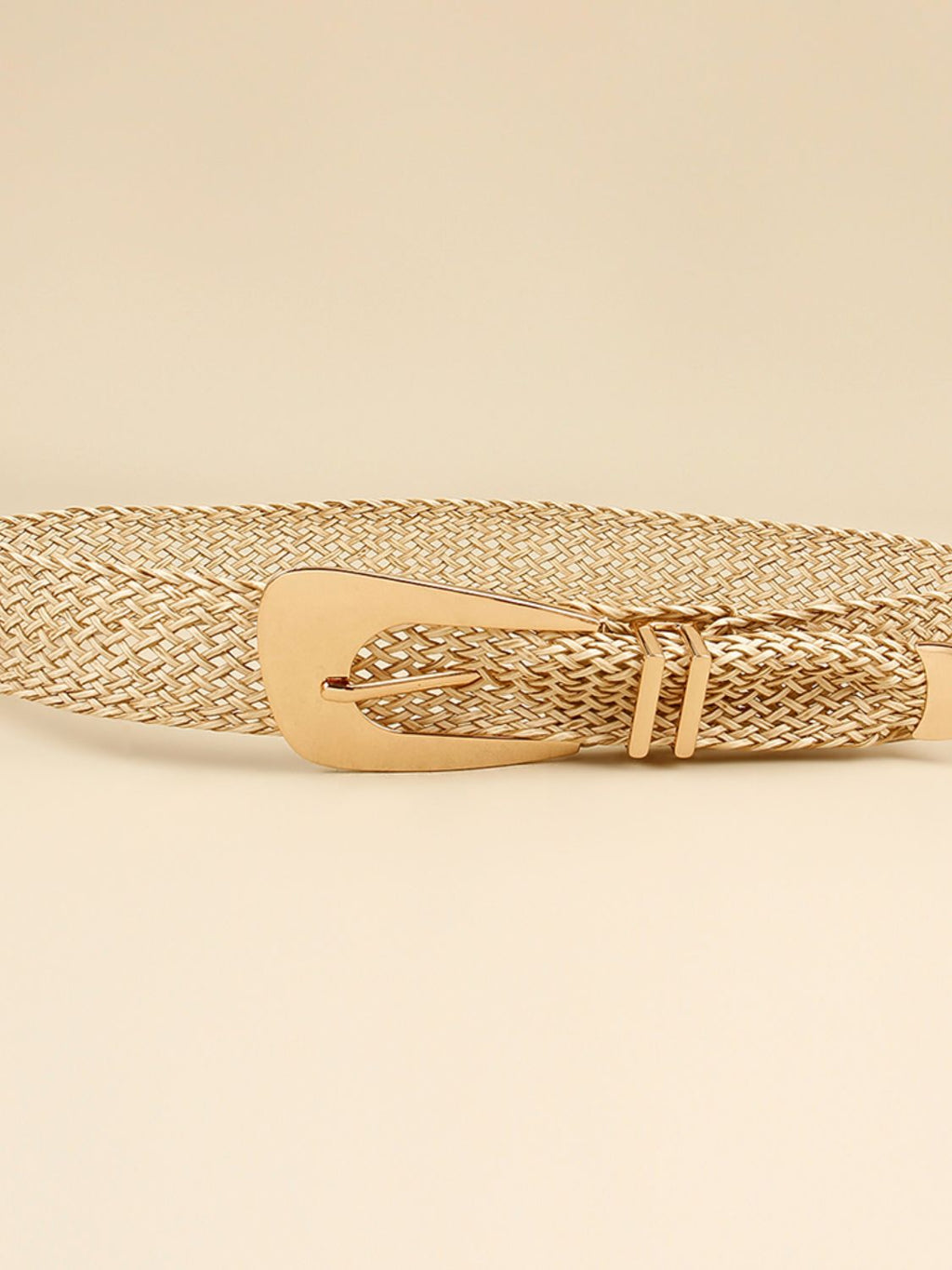 Braided Gold Belt - Bazaare Mart