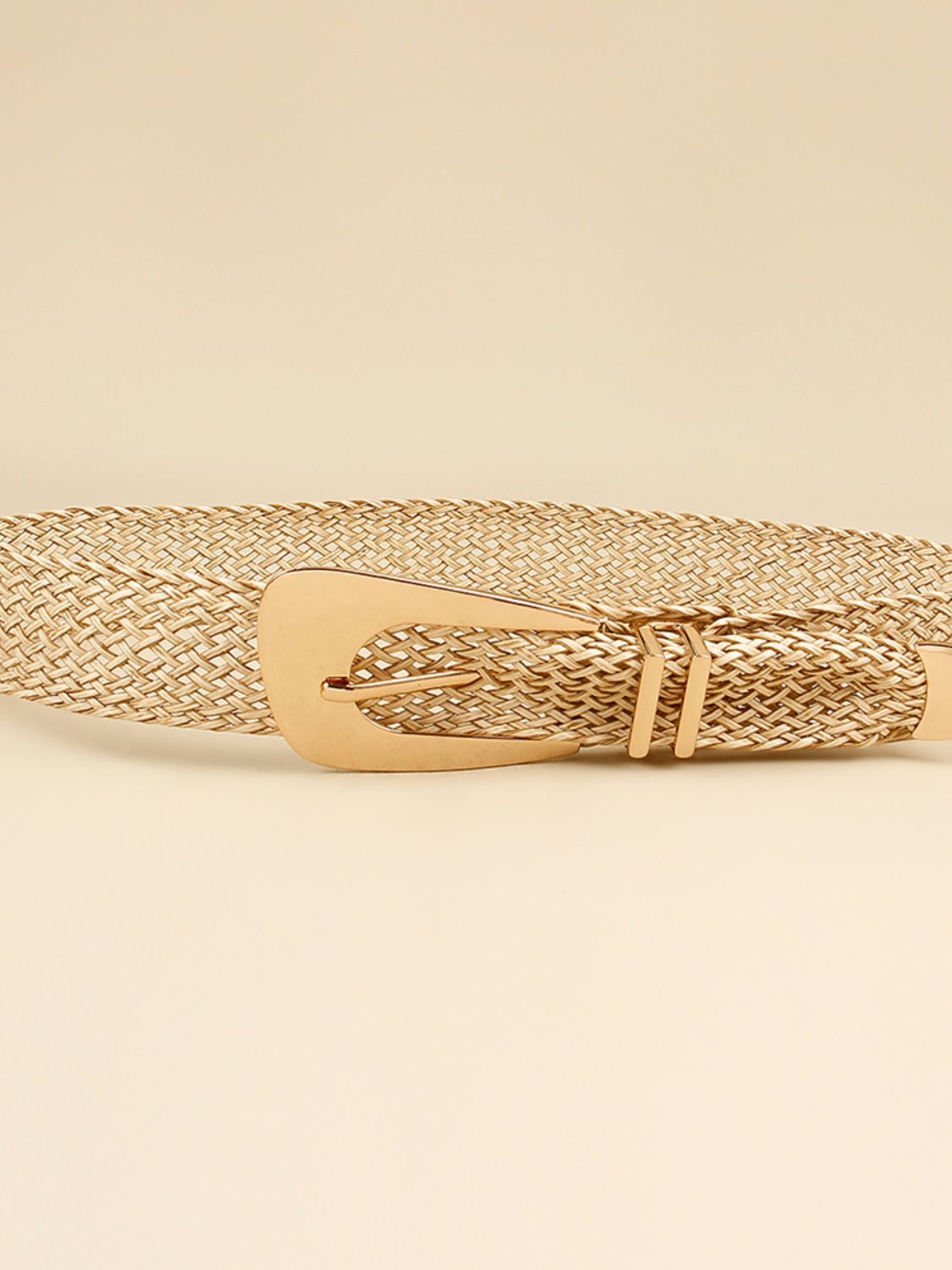 Braided Gold Belt - Bazaare Mart