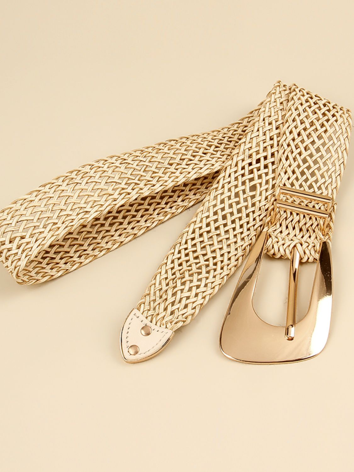 Braided Gold Belt - Bazaare Mart