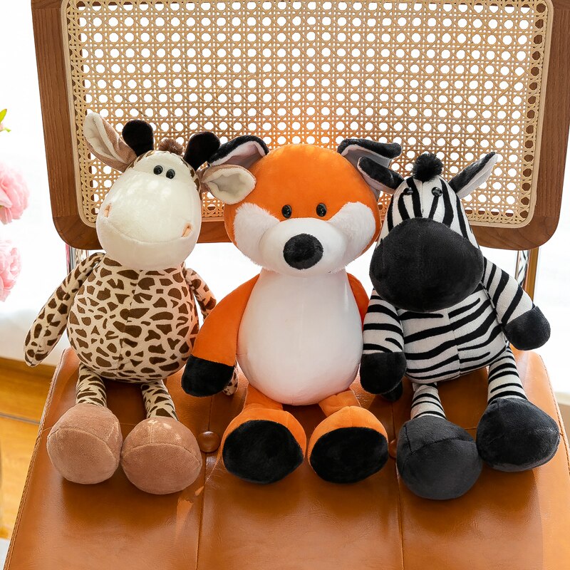 Jungle Animal Plush Toy - Bazaare Mart