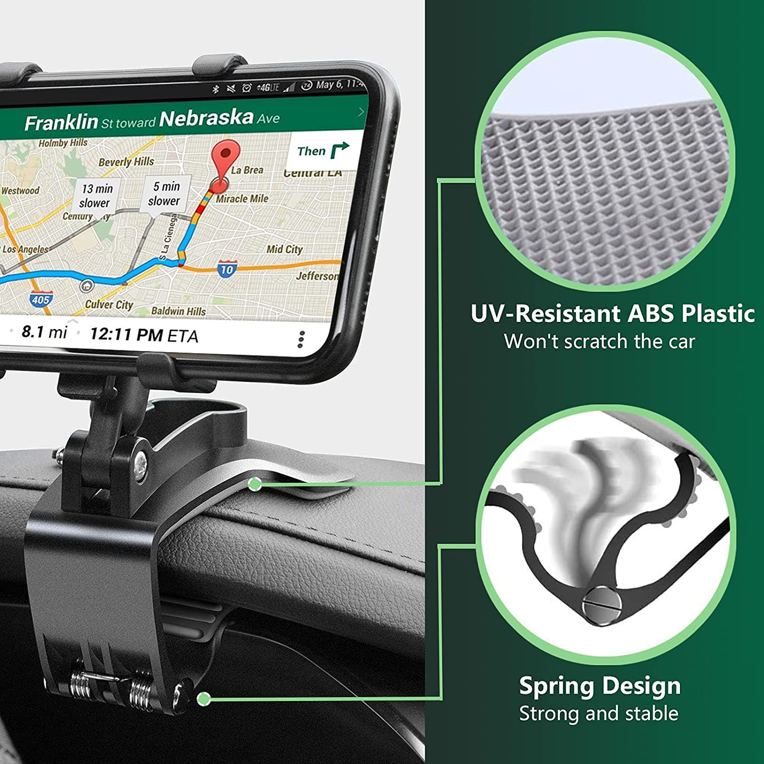 Dashboard Car Phone Holder - Bazaare Mart