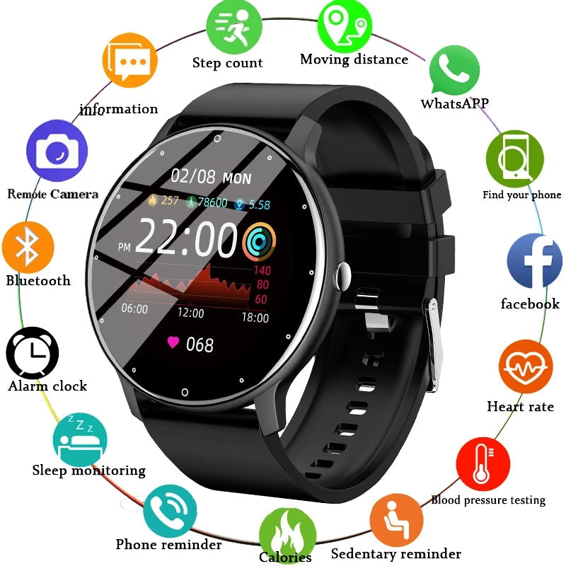 Android Waterproof Fitness Watch