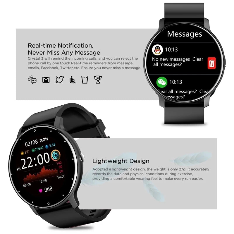 Android Waterproof Fitness Watch