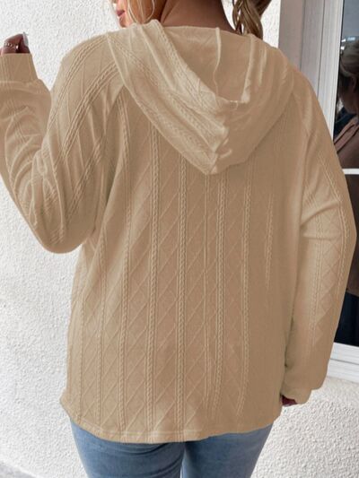 Light Weight Textured Hoodie