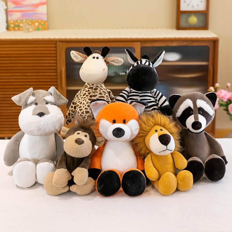 Jungle Animal Plush Toy - Bazaare Mart