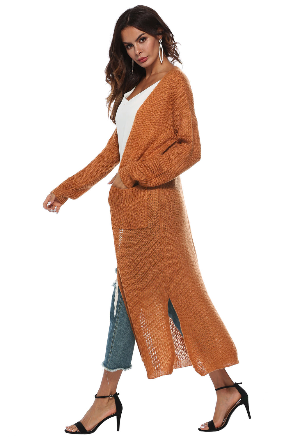 Full Length Cardigan - Multi - Bazaare Mart