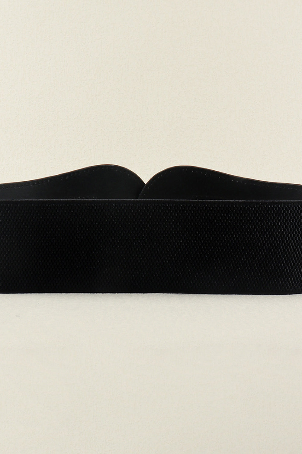Wide Gold Clasp Buckle Elastic Belt - Bazaare Mart