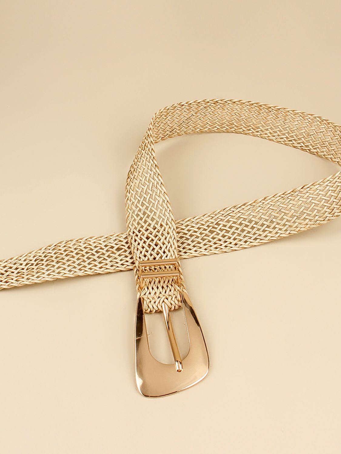 Braided Gold Belt