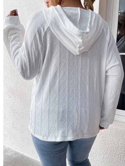 Light Weight Textured Hoodie