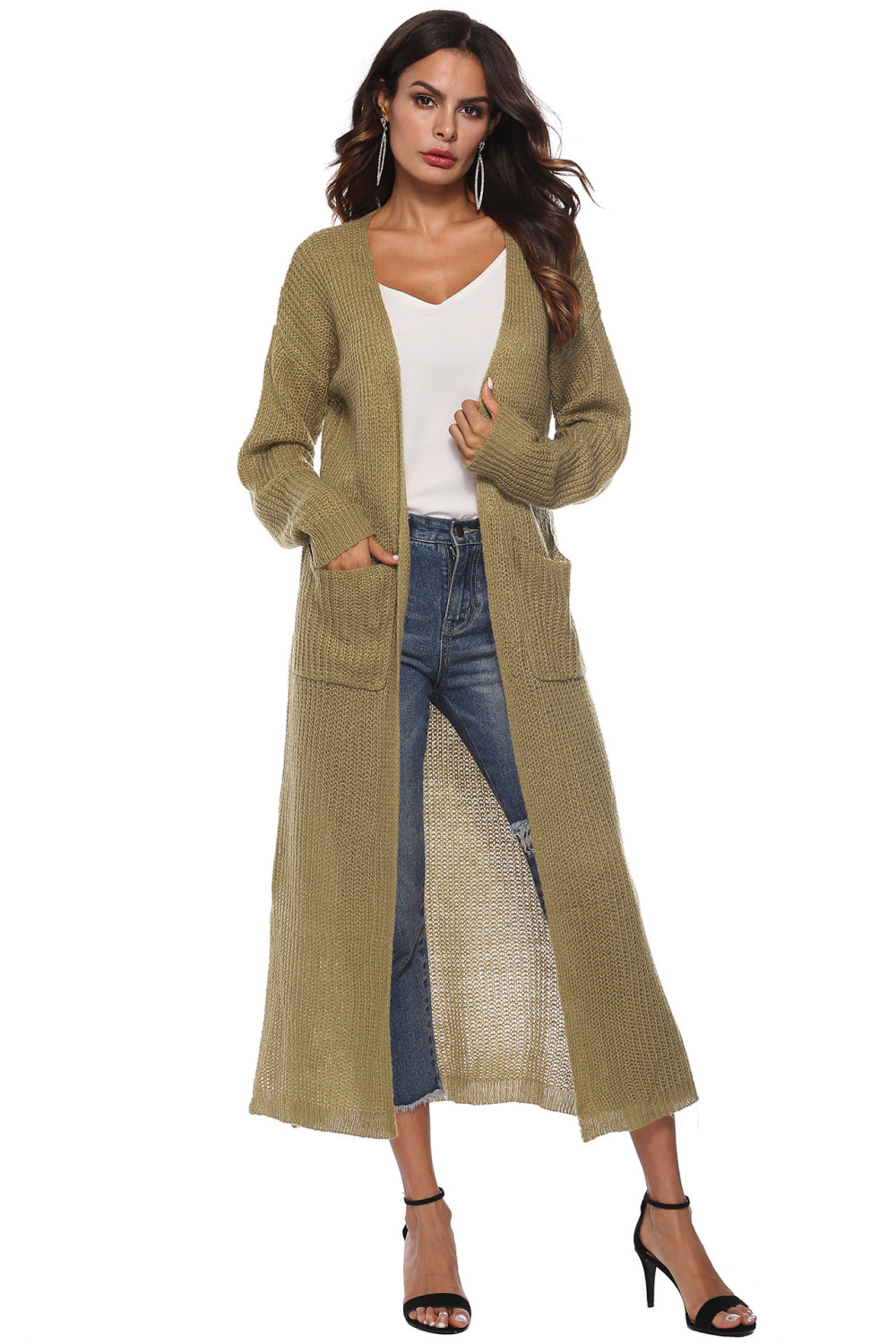 Full Length Cardigan - Multi - Bazaare Mart