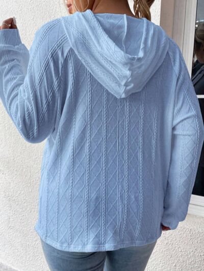 Light Weight Textured Hoodie