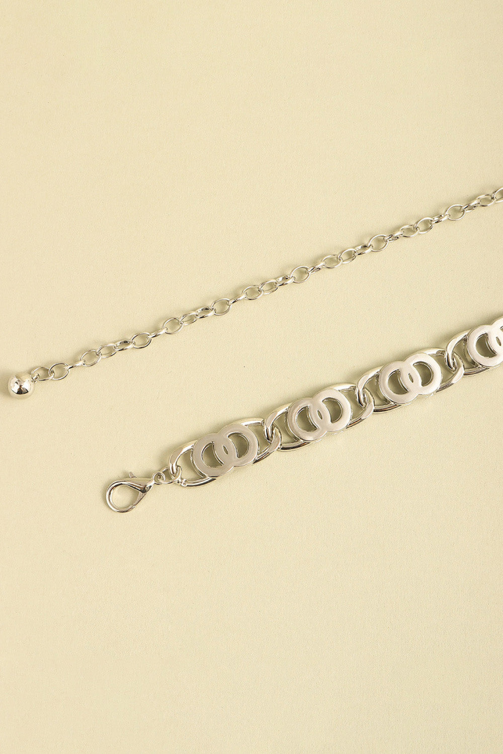 Gold/Silver Chain Lobster Clasp Belt - Bazaare Mart