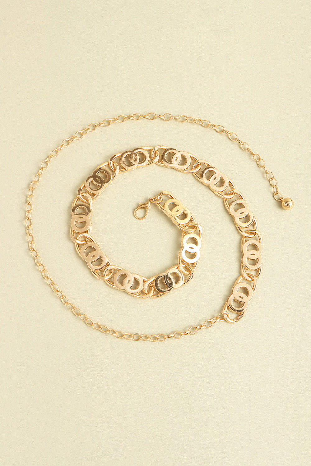 Gold/Silver Chain Lobster Clasp Belt - Bazaare Mart