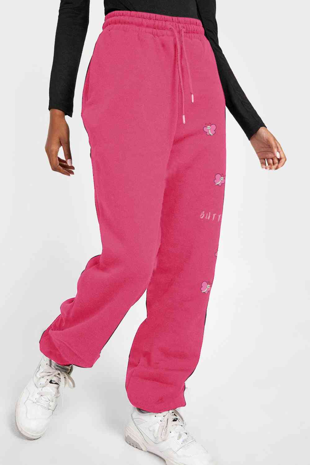 Graphic Butterfly Sweatpants