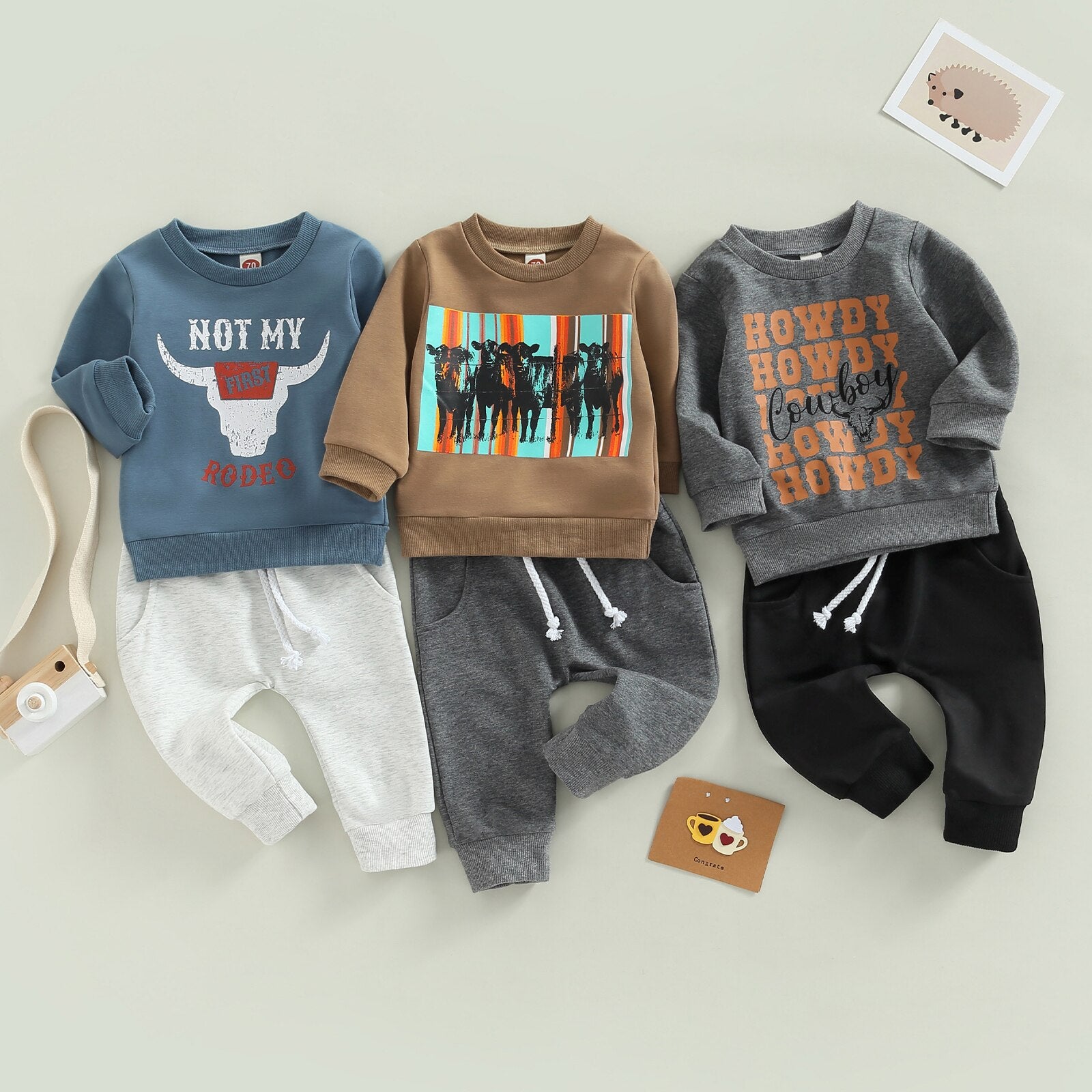 Baby Cowboy Clothes Sets - Bazaare Mart