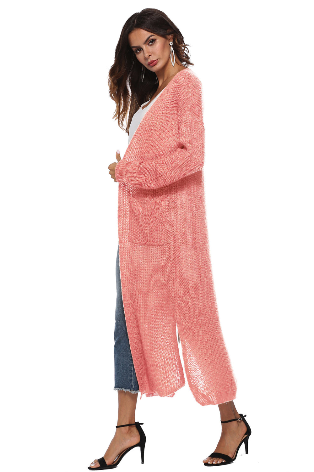 Full Length Cardigan - Multi - Bazaare Mart