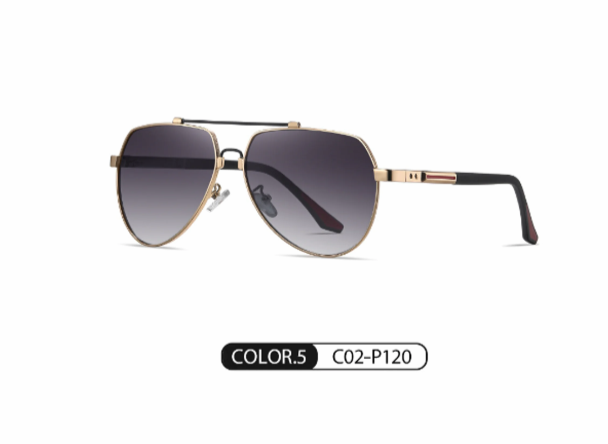 Men's Alloy Sunglasses Polarized Gradient - Bazaare Mart