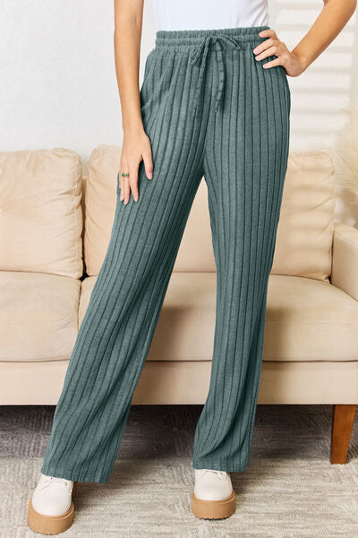 Plus Size Ribbed Lounge Set